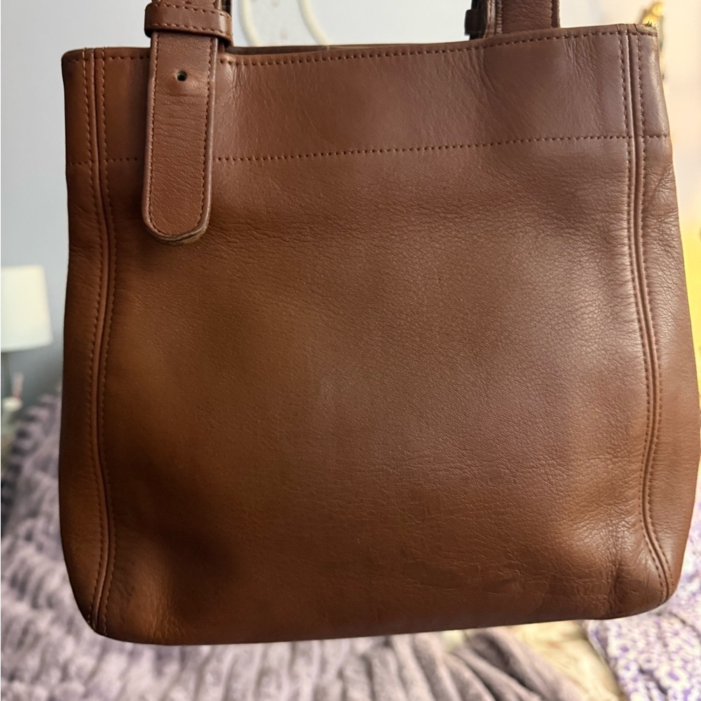 RARE Vintage COACH Waverly SoHo Buckle Bag in British Tan - Picture 9 of 12